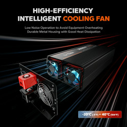 Przetwornica napięcia 12 VDC/230VAC Litime 3000W Sinus