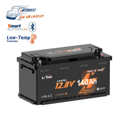 Akumulator LiTime 12V 140Ah Bluetooth H190 L12V140-150-H190-BT-4-AC150