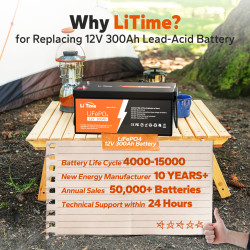 Akumulator Litime 12V 300Ah Basic L12V300-200-BASIC-4-A200