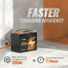 Akumulator Litime 12V 100AH Bluetooth Type Group24