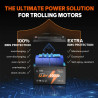 Akumulator LiTime 12V 100Ah Trolling Motor L12V100-100-TM-4-A100