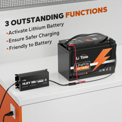 Ładowarka 12V (14.6V) 10A Litime L12V10A-WP-Y-DE Wodoodporna