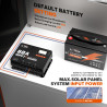Regulator solarny MPPT LiTime 60A 12V/24V/36V/48V automatyczny z modułem Bluetooth