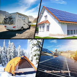 Regulator solarny MPPT LiTime 60A 12V/24V/36V/48V automatyczny z modułem Bluetooth