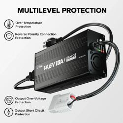 Ładowarka 12V (14.6V) 10A Litime