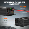 Ładowarka 12V (14.6V) 40A Litime