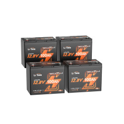 Akumulator Litime 12.8V 100AH Bluetooth Type Group24 z matą grzejną
