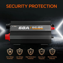 Ładowarka akumulatorów LiTime 12V 60A DC do DC L12V60A-DC-E